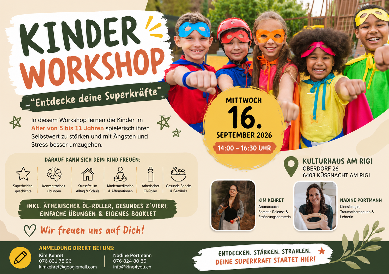 Kinderworkshop – Entdecke deine Superkräfte